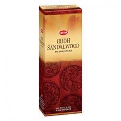 Oodh Sandalwood Hem 20 Sticks (6/Box)