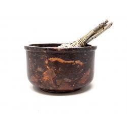 Smudge Pot Soapstone Burner 4"